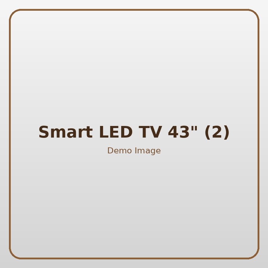 Smart LED TV 43"