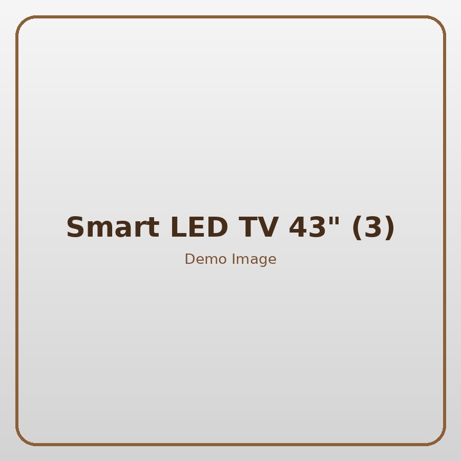 Smart LED TV 43"