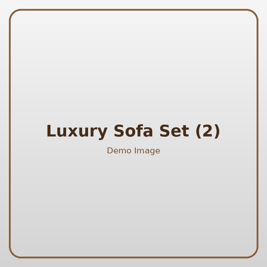Luxury Sofa Set
