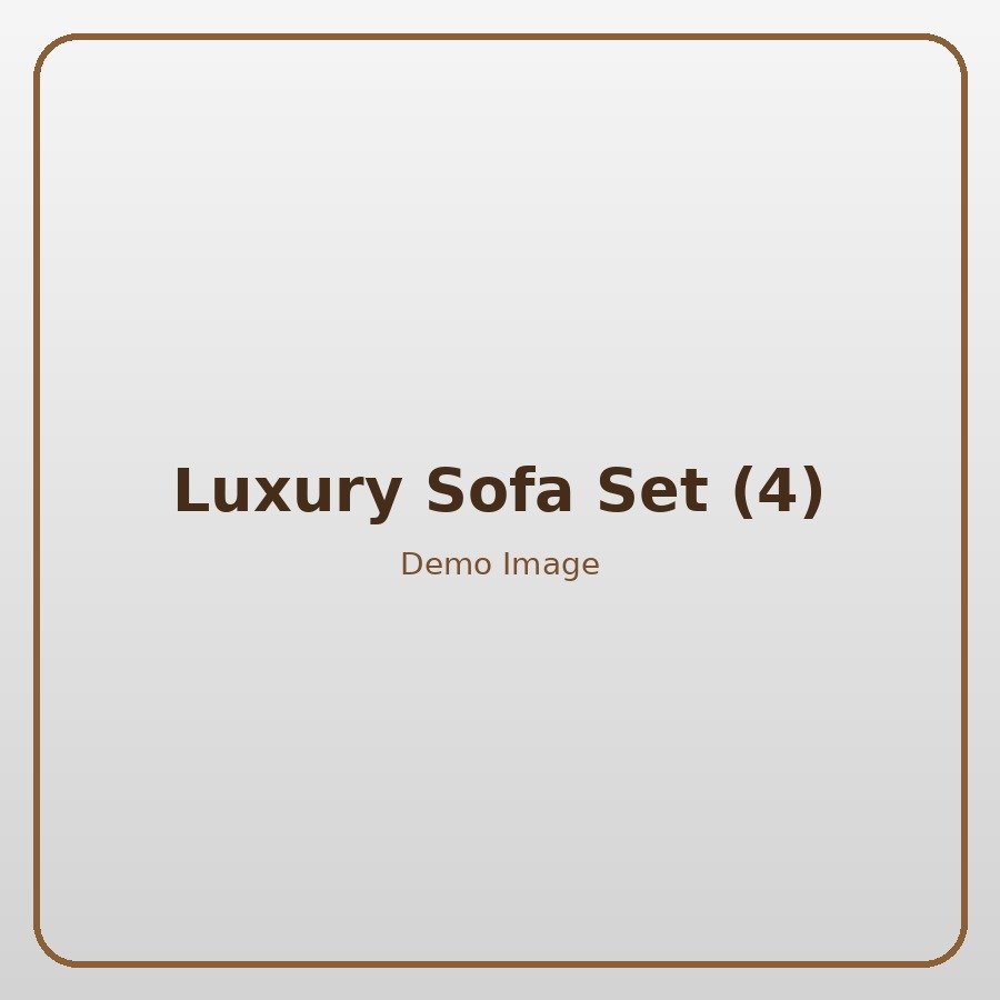 Luxury Sofa Set