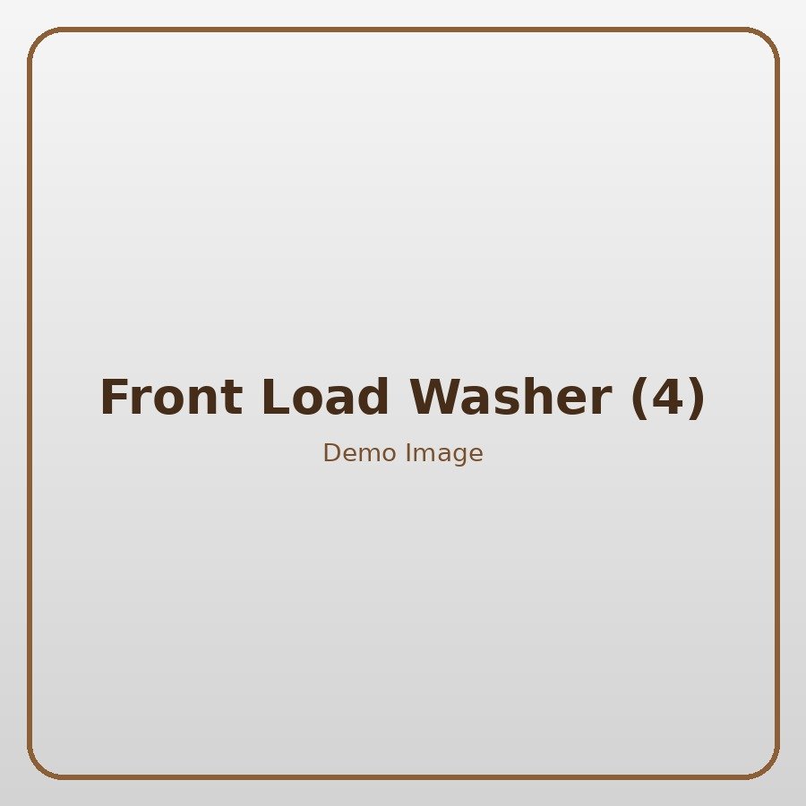 Front Load Washing Machine