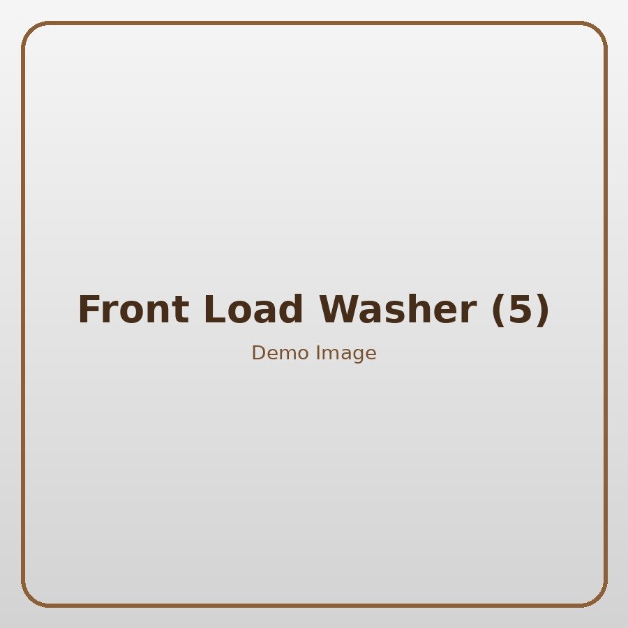 Front Load Washing Machine